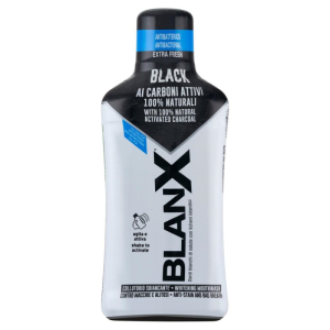 BlanX płyn wybielający do płukania jamy ustnej z cynkiem BLACK 500ml