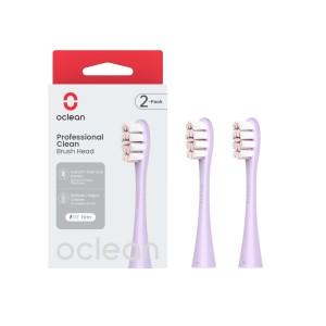 Oclean końcówki do szczoteczki Professional Clean 2szt. kolor: fioletowy P1C13