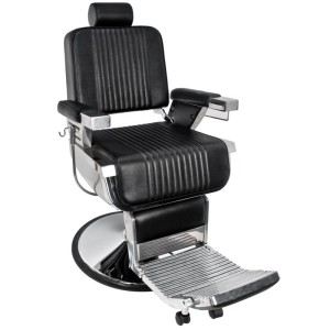 Fotel barberski Gabbiano Royal czarny
