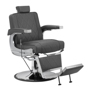 Fotel barberski Hair System BM88066 szary