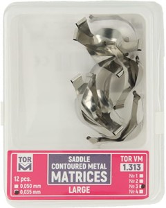 Matryce siodłowe (op. 12 szt.) duże (3) - 0,035mm