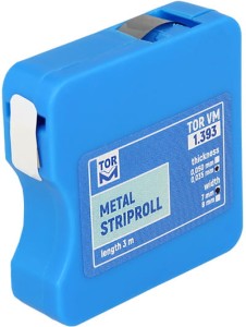 Paski metalowe do formówki (box) - 0,035 mm, szer. 7 mm, dł. 3 m.