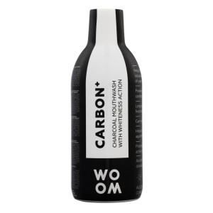WOOM CARBON + 500ml - płyn wybielający zęby z aktywnym węglem