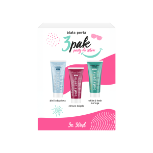 Biała perła 3pak pasty do zębów (3x30ml).