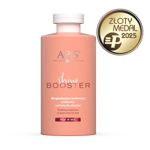 Apis PICK'N'MIX Wygładzająca malinowa płukanka octowa do włosów  300 ml