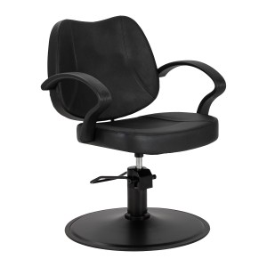 Fotel fryzjerski Hair System Borneo czarny