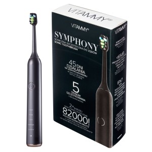 Vitammy szczoteczka soniczna Symphony Black - 5 trybów