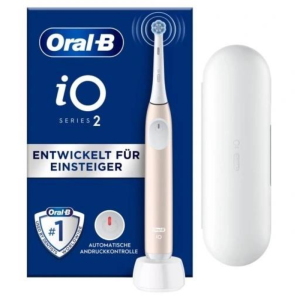 ORAL-B BRAUN SZCZOTECZKA ELEKTRYCZNA iO 2 PINK + ETUI iOS2.1C9.1K (3 programy, 1 końcówka, ETUI)