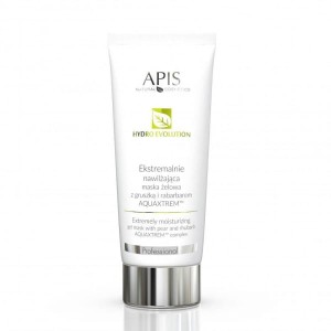 APIS Hydro Evolution Ekstremalnie nawilżająca maska żelowa z gruszką i rabarbarem AQUAXTREM 200 ml