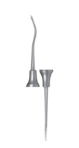 Instrument implantologiczny do podnoszenia dna zatoki - uchwyt karbowany K-9